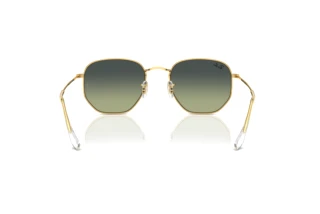 Achteraanzicht Ray-Ban HEXAGONAL (RB3548 - 001/BH)