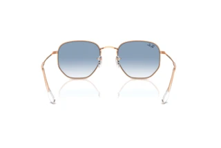 Achteraanzicht Ray-Ban HEXAGONAL (RB3548 - 92023F)