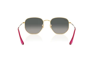 Achteraanzicht Ray-Ban HEXAGONAL (RB3548N - 001/71)