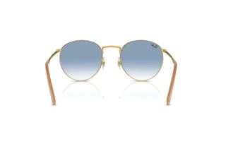 Achteraanzicht Ray-Ban NEW ROUND (RB3637 - 001/3F)