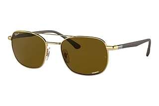 Vooraanzicht Ray-Ban RB3670CH (001/AN)
