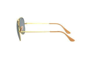 Zijaanzicht Ray-Ban AVIATOR METAL II (RB3689 - 9064S2)
