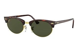 Vooraanzicht Ray-Ban CLUBMASTER OVAL (RB3946 - 130431)