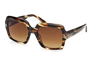 Tom Ford FT1082 55F braun verlaufendBunt Havanna