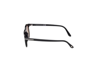 Zijaanzicht Tom Ford HOLT-02 (FT1302 - 01B)