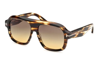 Tom Ford FT1324 55B grau verlaufendBunt Havanna