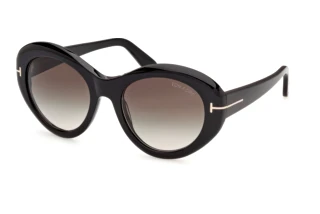 Vooraanzicht Tom Ford ELODIE-02 (FT1423 - 01B)