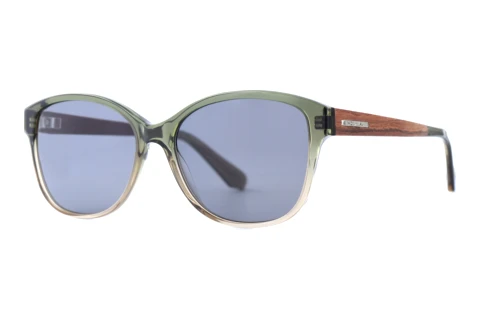 Zonnebril Wood Fellas Rosenau (10767 macassar/green)
