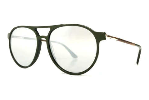 Zonnebril Wood Fellas Burgau (11708 macassar/olive)