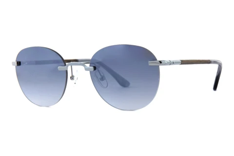 Zonnebril Wood Fellas Gaze (11721 curled/slv)