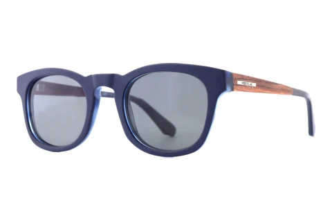 Zonnebril Wood Fellas Rae (11729 macassar/blue)