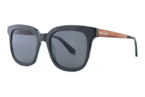 Zonnebril Wood Fellas Leaf (11732 macassar/green)