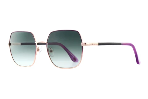 Zonnebril Wood Fellas SOLSTICE (11752 black oak/violet/rose gold)