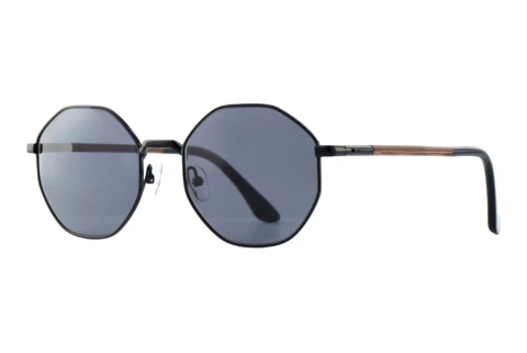 Zonnebril Wood Fellas EQUINOX (11753 macassar/black/black)