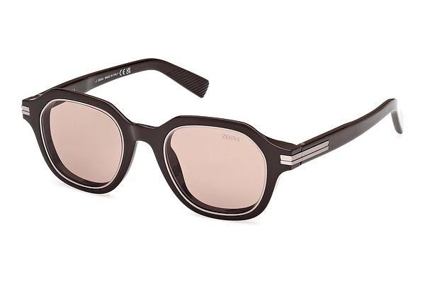 Zonnebril Zegna EZ0250 48E
