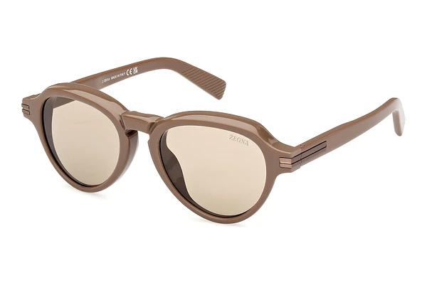 Zonnebril Zegna EZ0252 45E