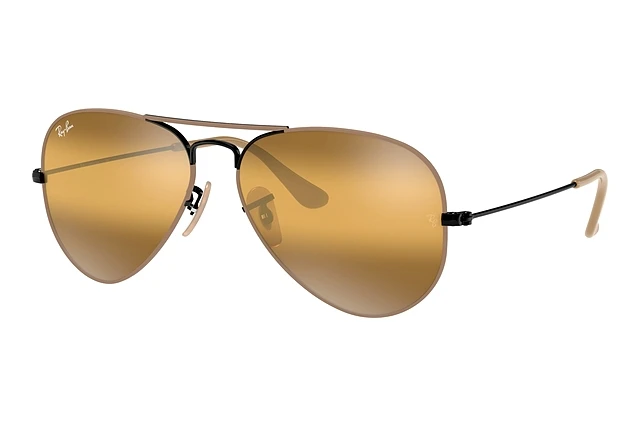 aviator large metal ray ban