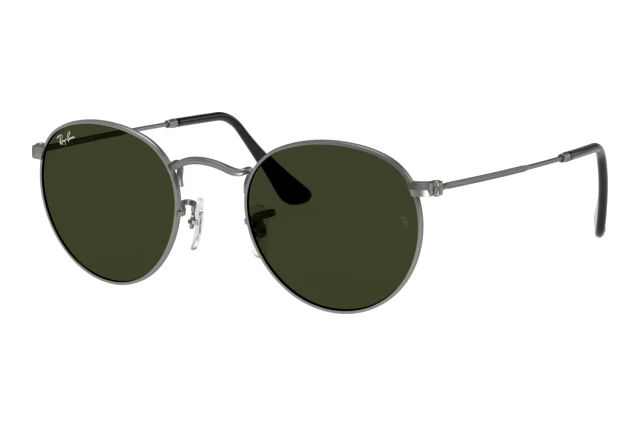 Ray-Ban Round Metal Gold (RB3447) groene glazen | Pearle Opticiens