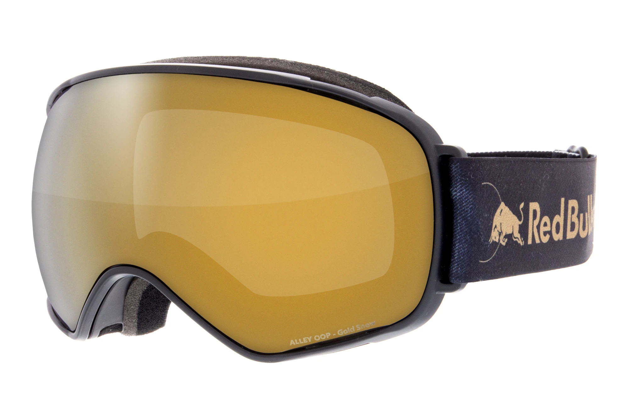 Red Bull SPECT   ALLEY OOP 016 gold snow - orange with gold mirror cat. S3black